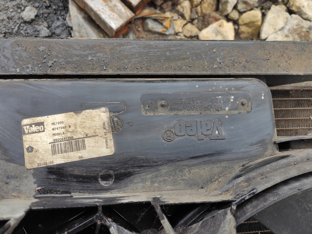 фото №5, Радиатор вентиляторы chrysler voyager 2.5 2.8 crd