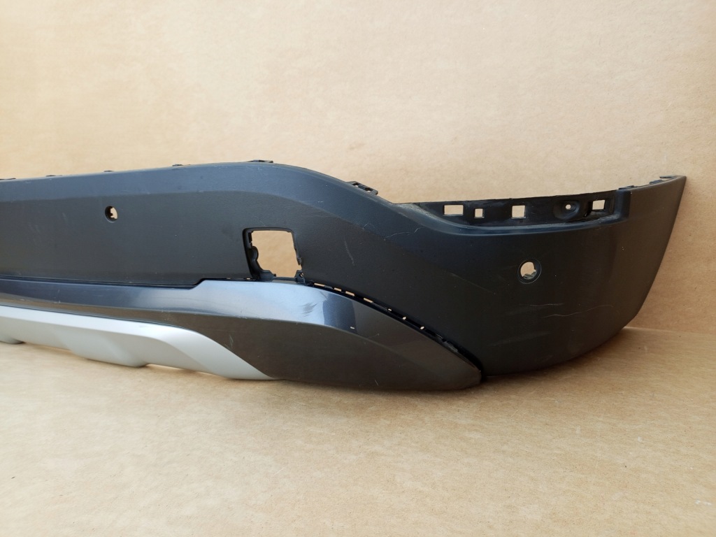 Bmw x1 f48 рестайлинг  lci диффузор накладка бампер задняя задняя 51127954261= Недорого