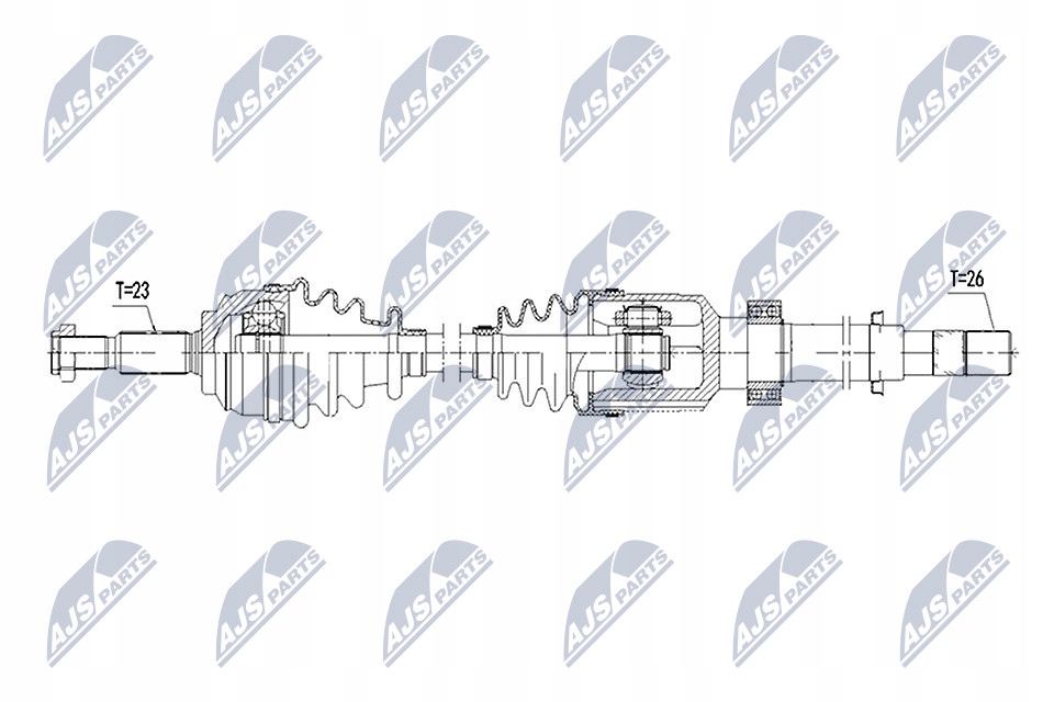 Приводной вал приводная renault captur 0.9 tce90 13- /правая, mtm/ с Разборки