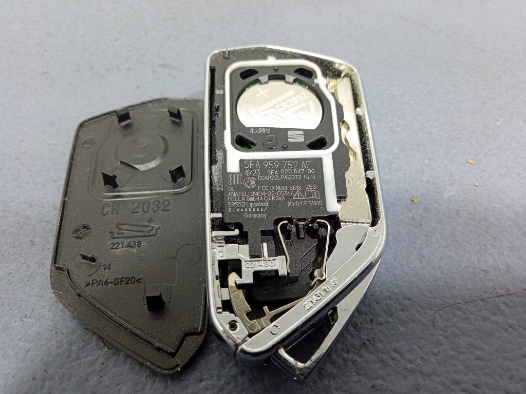 фото №5, Seat leon iv ateca tarraco ключ pilot 5fa959752af