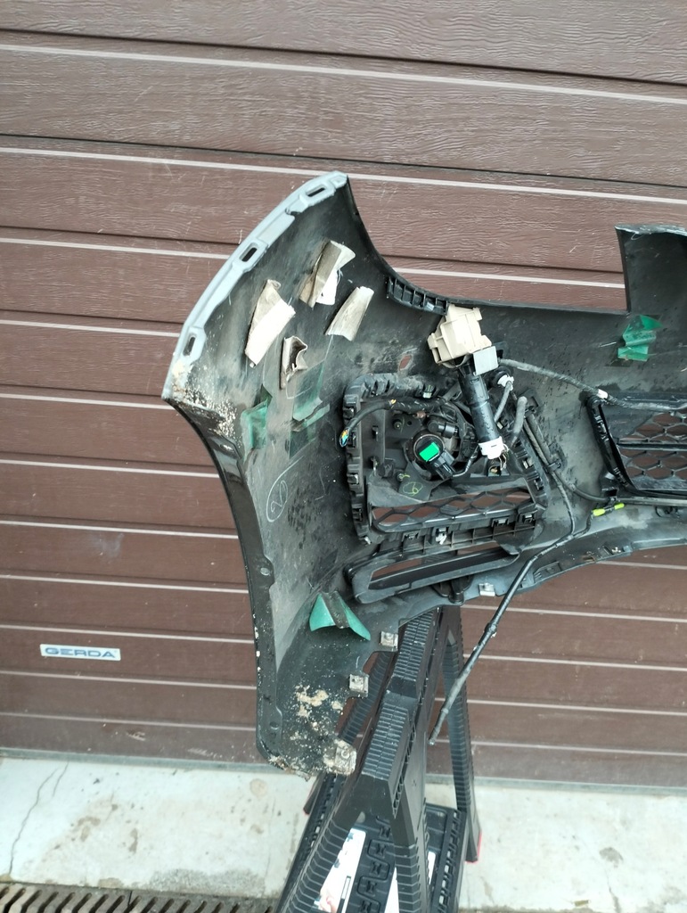 фото №12, Бампер перед pod датчики pdc mazda 6 gh lift 2010-2012 омыватель цвет 38r