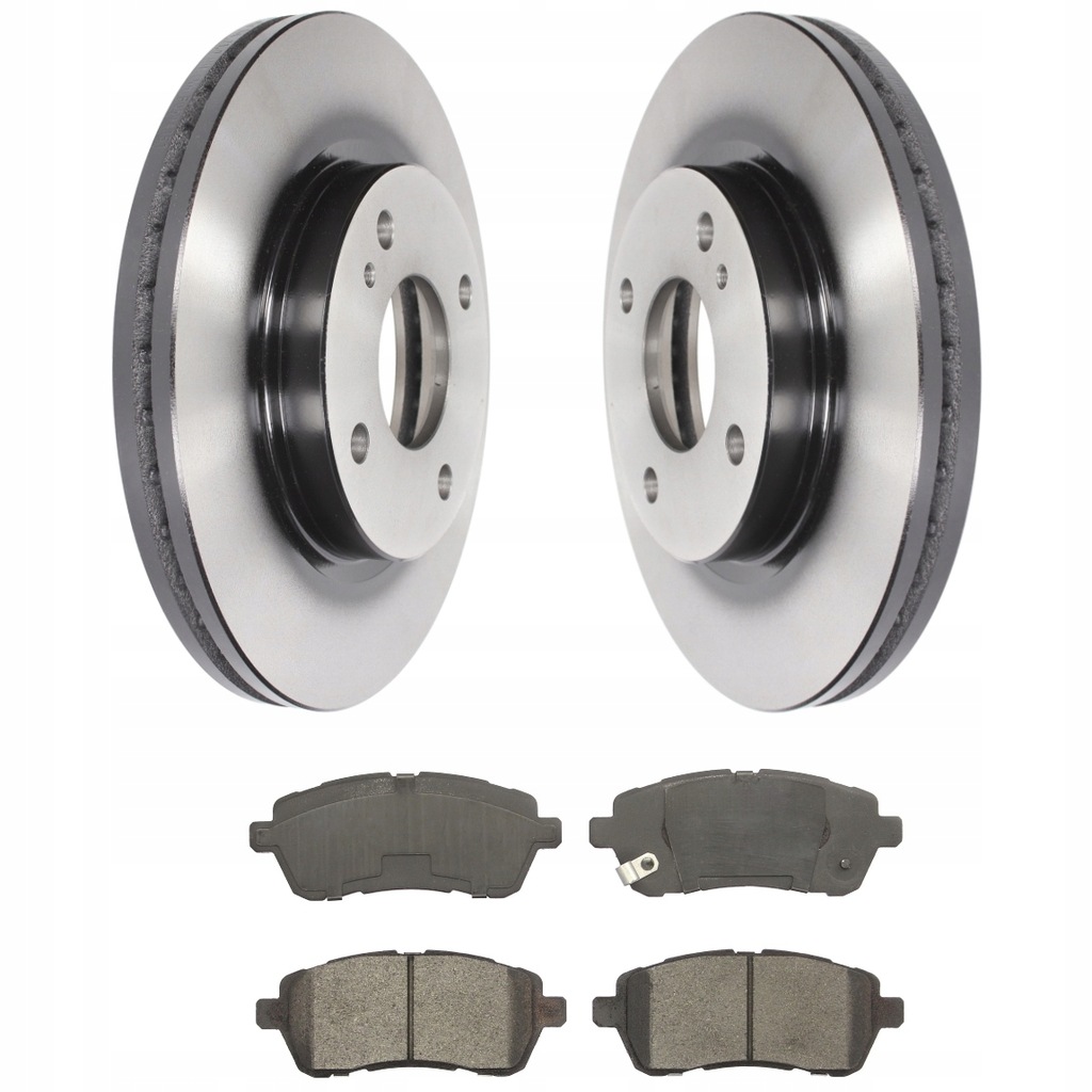 фото №1, Тормозные диски + тормозные колодки перед do ford fiesta vii 7 mk7