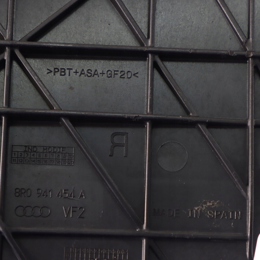 фото №10, Audi q5 8r кронштейн направляющая лампы правый перед 8r0941454a