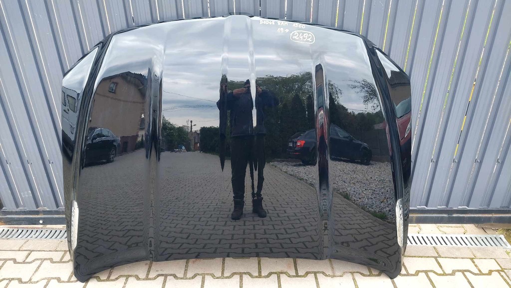 фото №1, Dodge ram 19- капот крышка двигателя перед 2492