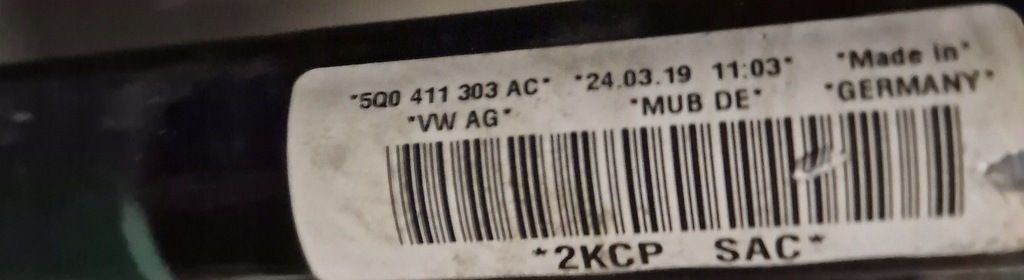 фото №4, Подрамник подрамник рычаги vw t-roc 2019 rok 3q0199315d