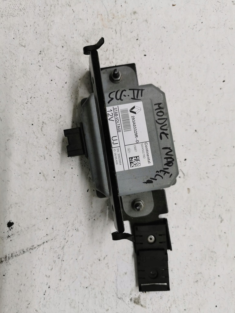 фото №1, Модуль напряжения renault scenic iii 08-16 293a03329r