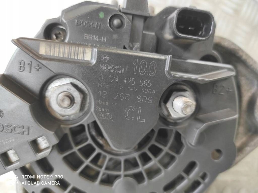 Opel astra j meriva b mokka a 1.4 бензин генератор 13266809 0124425085 Киев