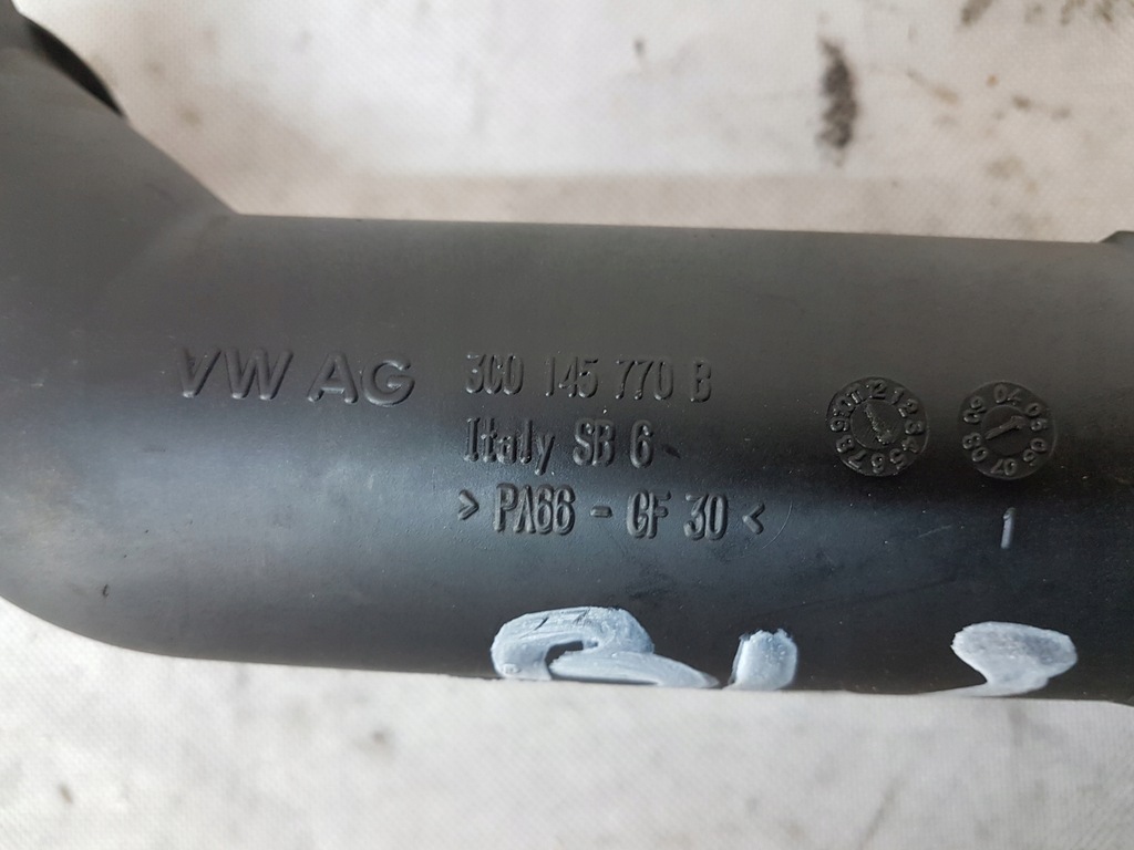 фото №5, Vw caddy шланг интеркулер 1.9tdi bls 105km