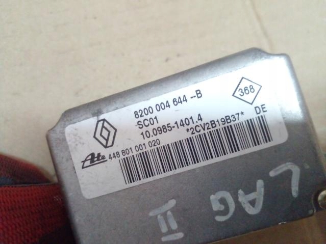 фото №3, Модуль esp renault laguna ii 8200004644 01-07 eu