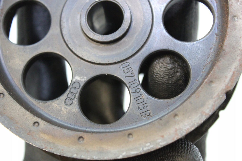 фото №5, Audi a8 4.0tdi v8 ase грм направляющая колесо комплект набор 057109105b