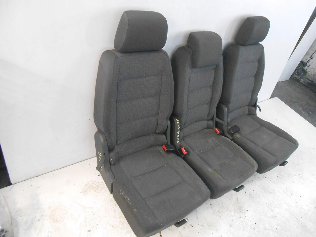 фото №3, Сиденье сиденья задняя ii ряд vw touran i #