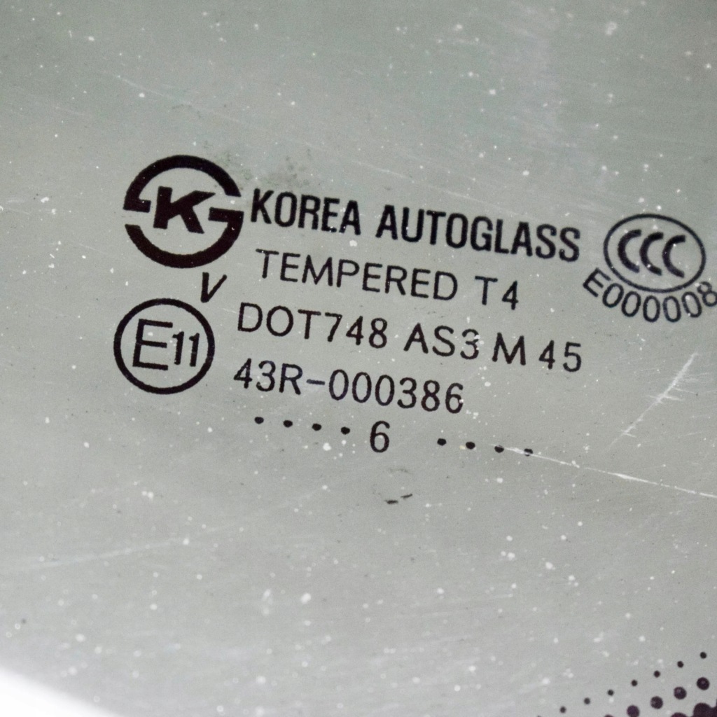 фото №6, Kia carnival 2006 левая сторона стекло кузовная задняя