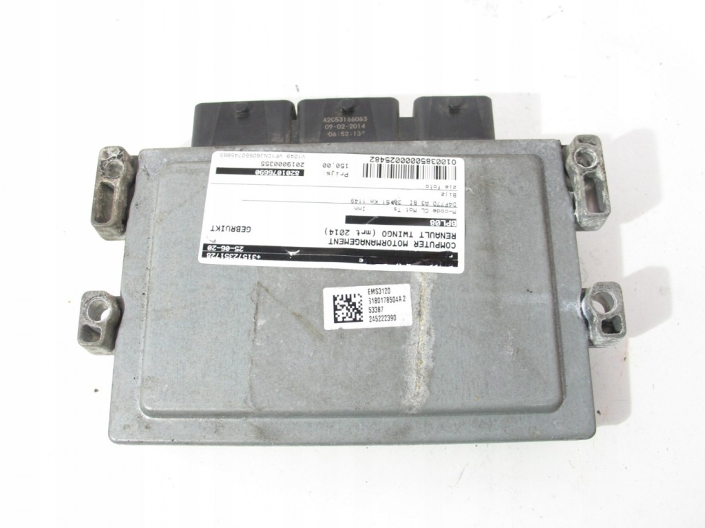 фото №2, Бортовой компьютер двигателя renault twingo ii 1.2 237104091r