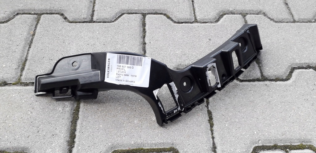 фото №1, Направляющая бампера левый задняя vw up citigo mii 1s6807393d