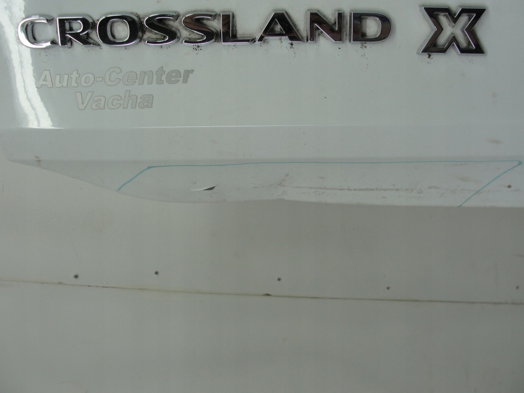 фото №4, Кришка багажника задня opel crossland x 17-20 білий