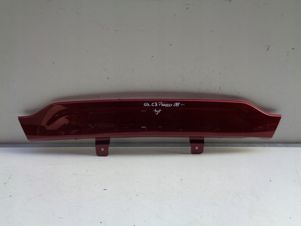 фото №1, Накладка бампера задняя citroen c3 picasso 08-