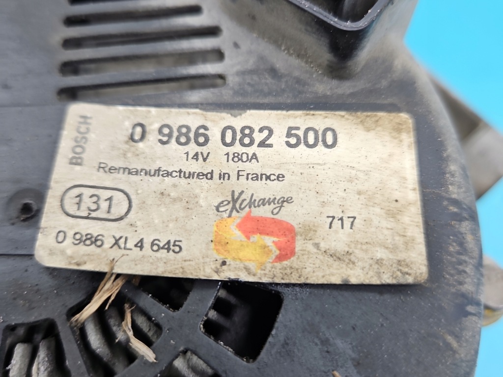 Test генератор mercedes e w212 0986082500 2.2 cdi Недорого