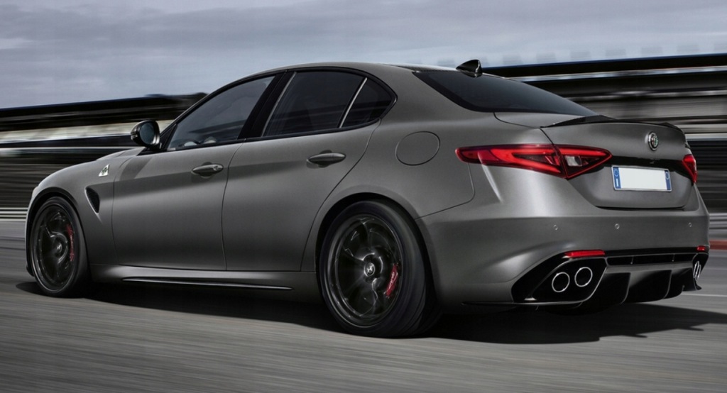 фото №3, Спойлер спойлер alfa romeo giulia чорний блиск