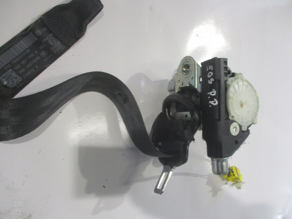 фото №2, Pas безпеки натягувач поперечина перед передній правий vw eos