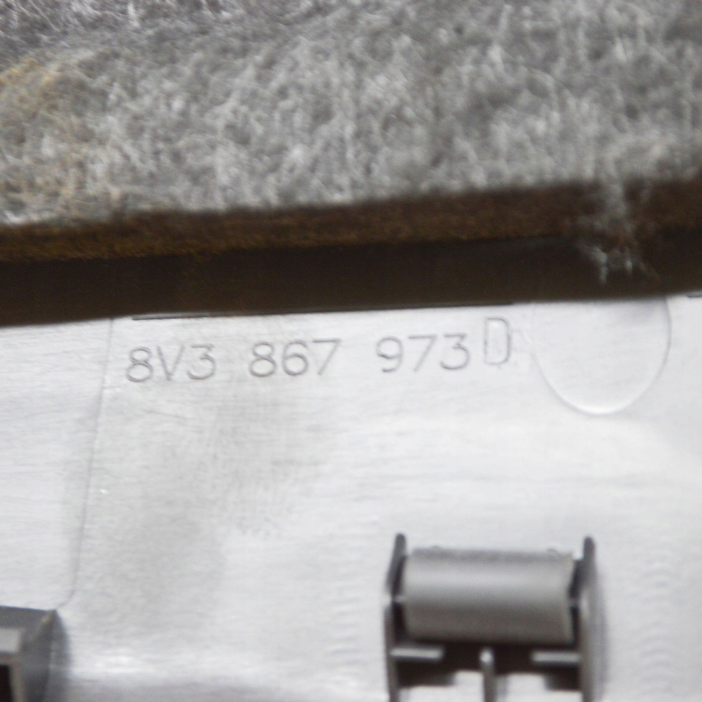 фото №6, Audi a3 s3 8v 2015 обшивка / оббивка задній кришки багажника