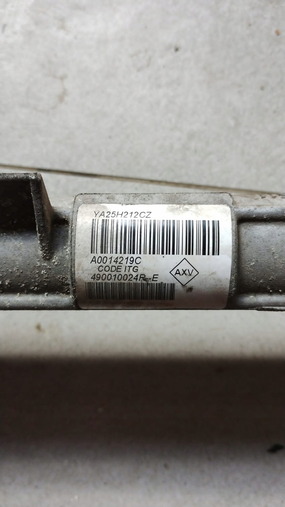 фото №3, Трансмісія рейка рульова renault scenic iii