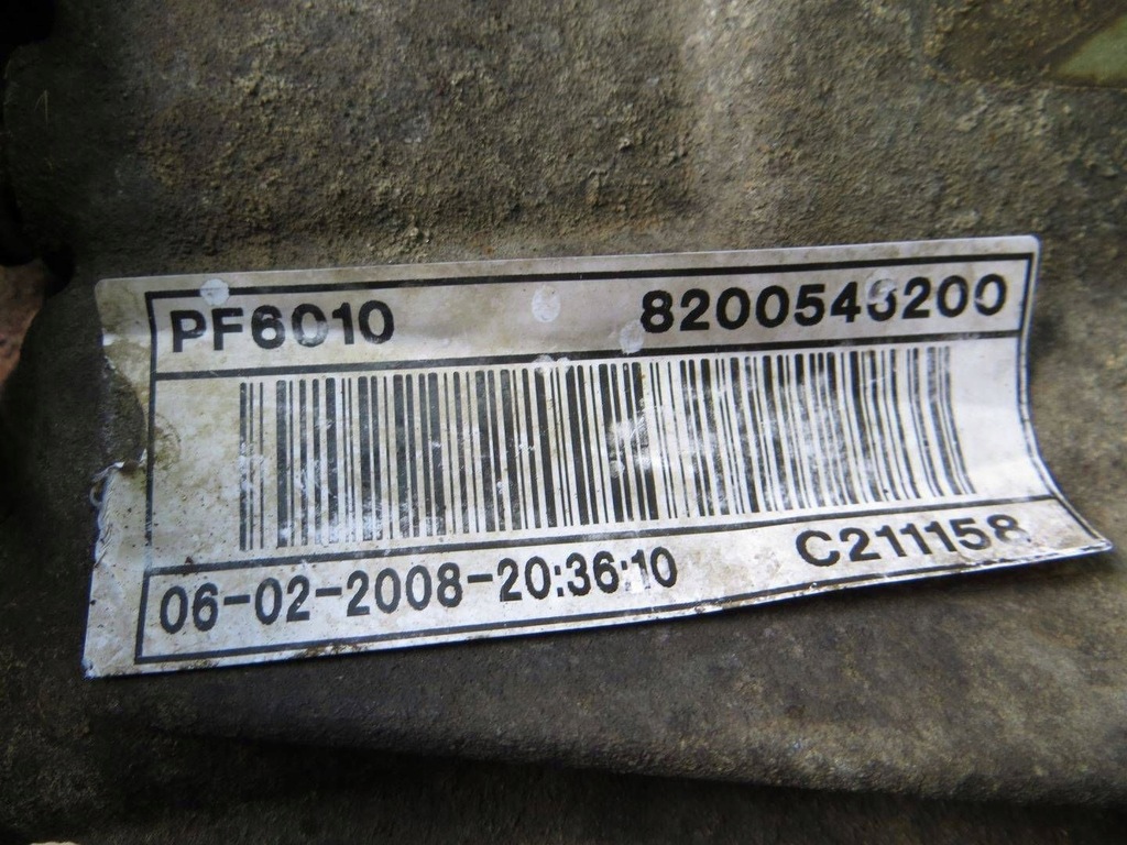 фото №7, Trafic vivaro ii 2.0 коробка передач передач pf6010 06-