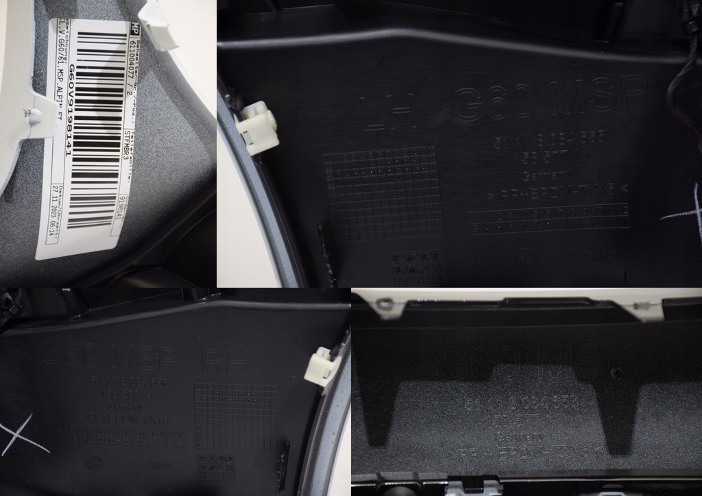 фото №14, Bmw 5 g60 g61 бампер перед m-pakiet 6 pdc alpinweiss a300