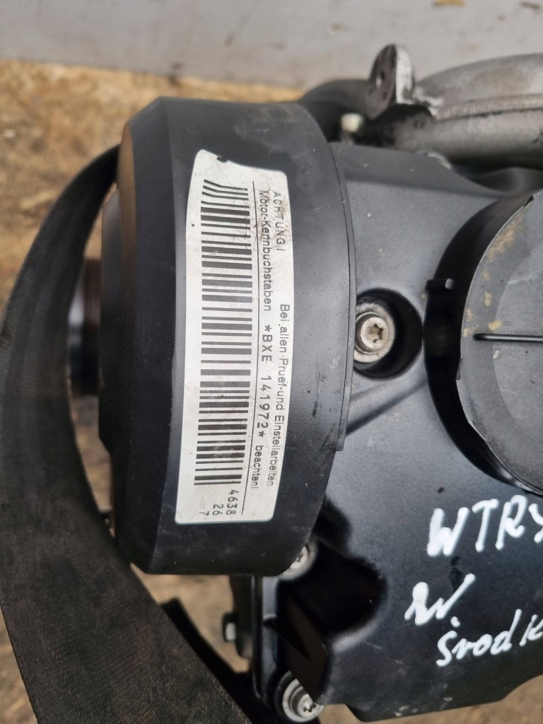 фото №7, Двигун bxe seat leon ii golf v octavia ii touran i a3 8p 1.9tdi голий блок двигуна