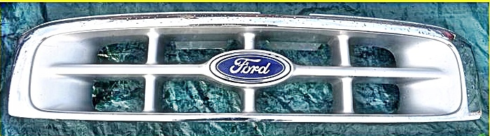 фото №1, Ford explorer 96-01 решётка радиатора решётка радиатора хром хороший полный