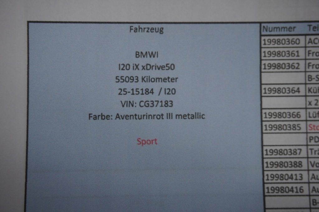 фото №5, Дверь перед bmw ix i20 c57 satyna