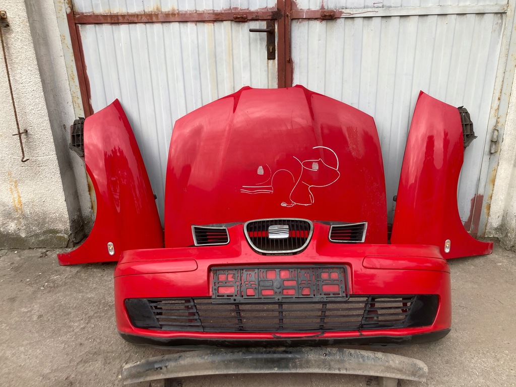 фото №9, Seat ibiza 6l iii ls3h cordoba 2001-2006 крыло левый капот лампа pas правый