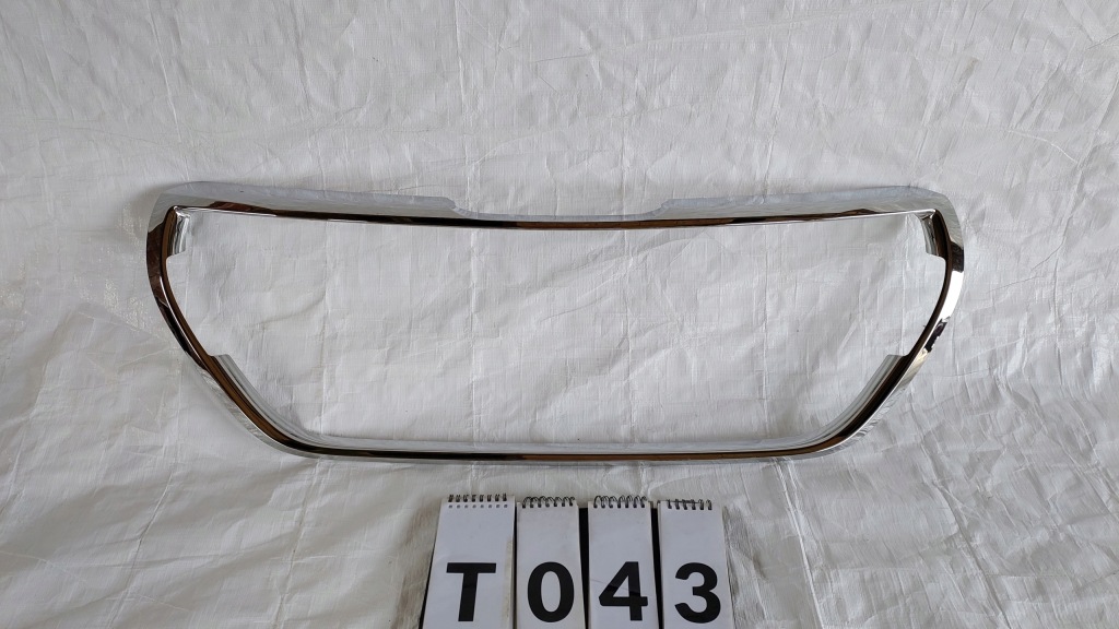 фото №2, Peugeot 208 хром рамка решітка радіатора решітка радіатора бампера перед