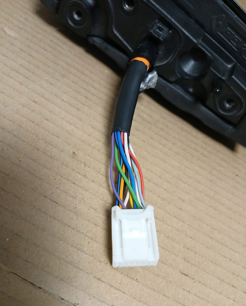 фото №14, Toyota chr c-hr дзеркало ліва складний асистент проектор 11 pin 4w9 europa