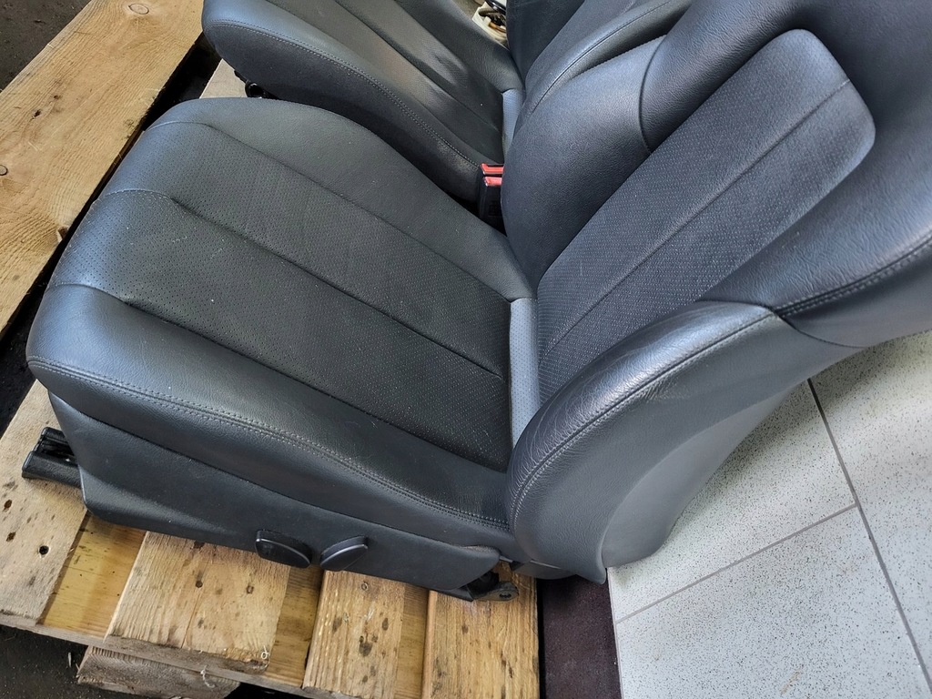 фото №13, Mercedes slk r170 lift сидіння сидіння czarna шкіра uk