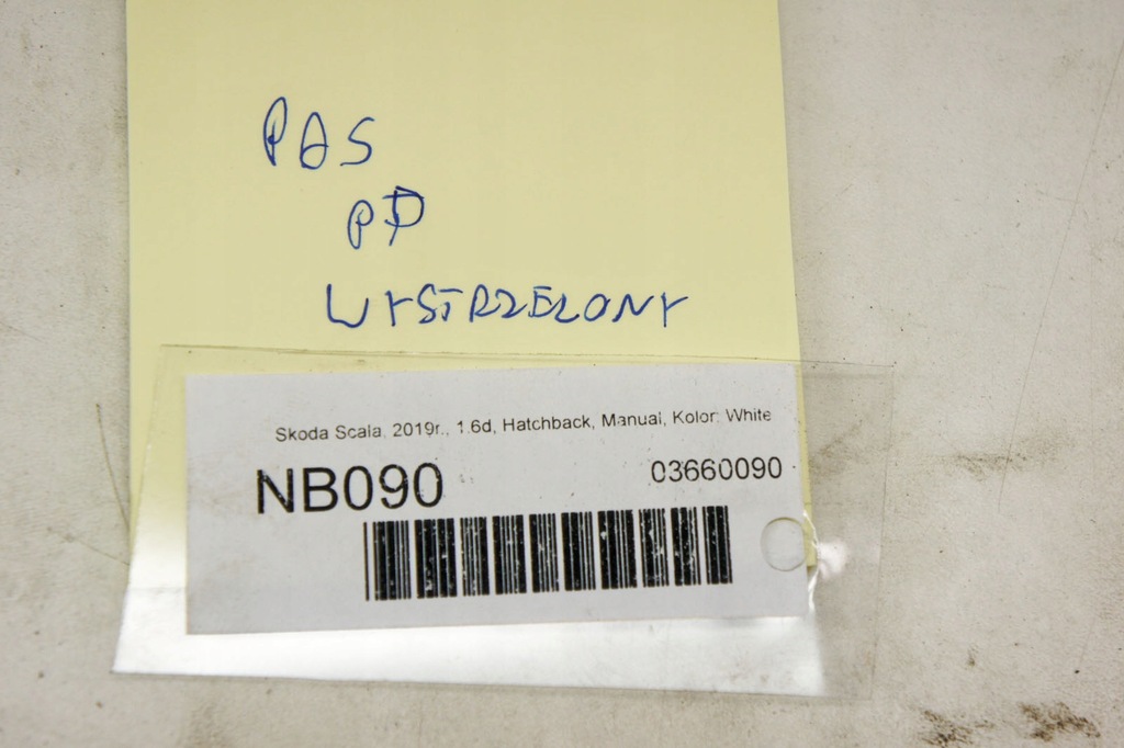 фото №8, Nb090 skoda scala ^ pas правий перед 34266843a