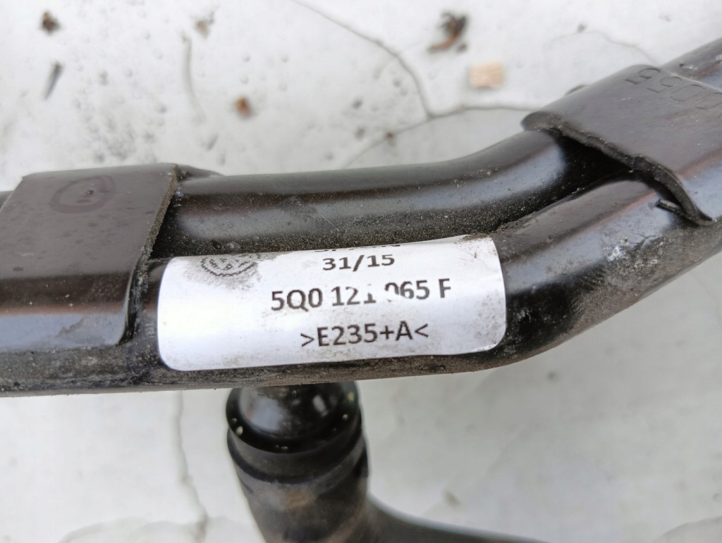 фото №3, Vw passat b8 шланг труба пабтрубок  воды 5q0121065f