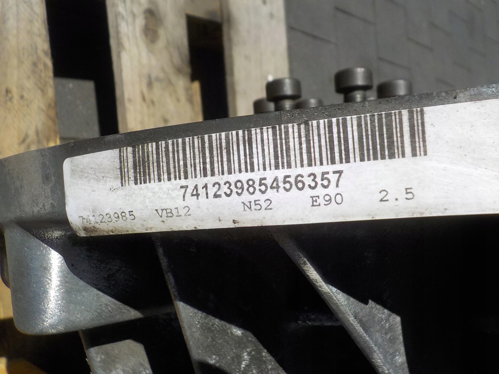 фото №13, Bmw e90 e91 e92 07r 325i 2,5 218km n52b25a блок dół двигуна kompletny