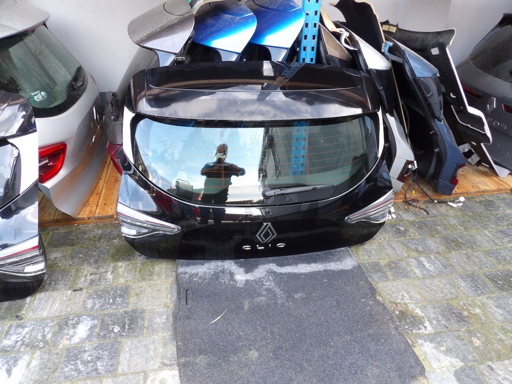 фото №1, Крышка багажника задняя задняя tegne renault clio 5 v lift камера