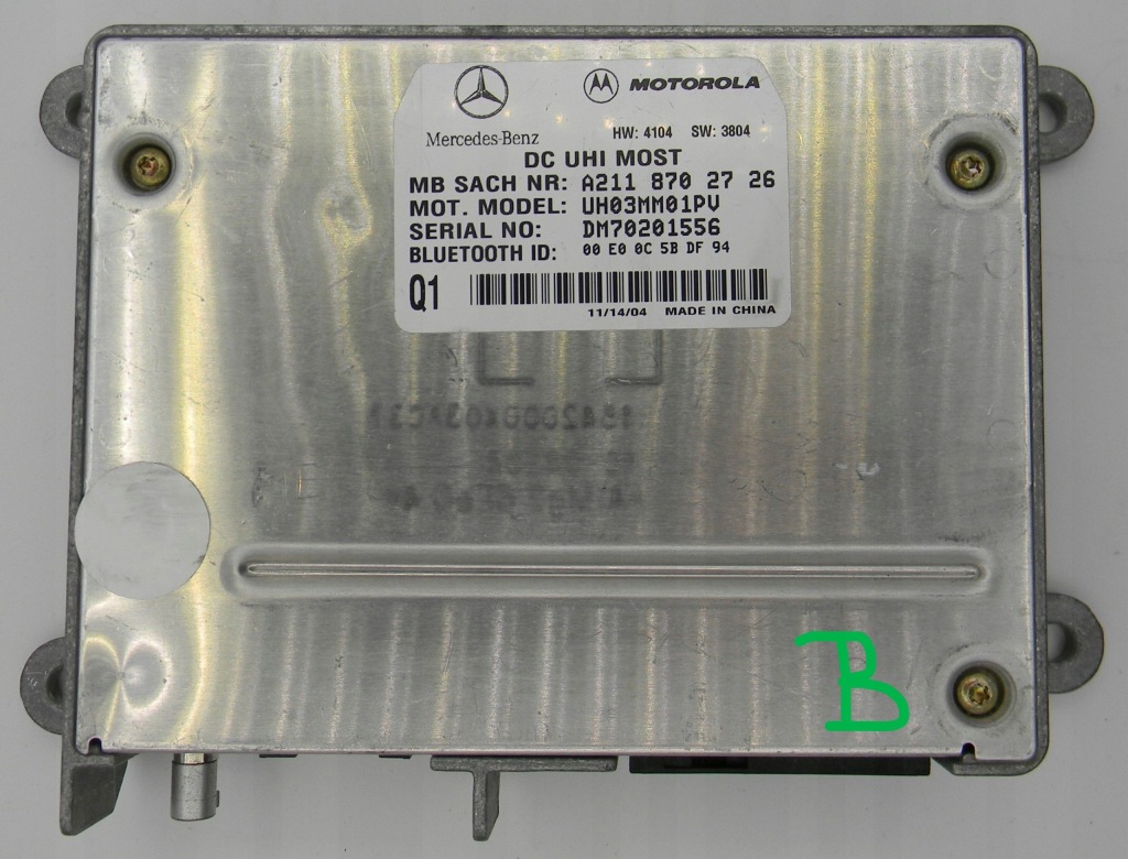 фото №1, A2118702726 блок керування двигуна