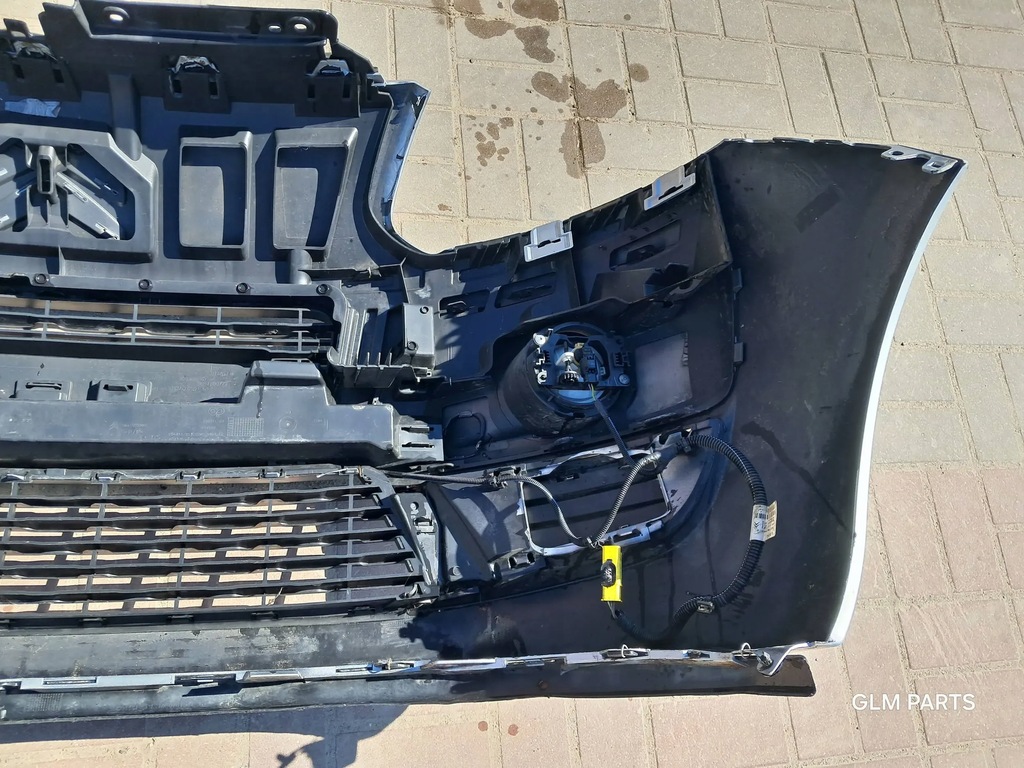 фото №15, Citroen c3 picasso бампер передний kompletny серебристый