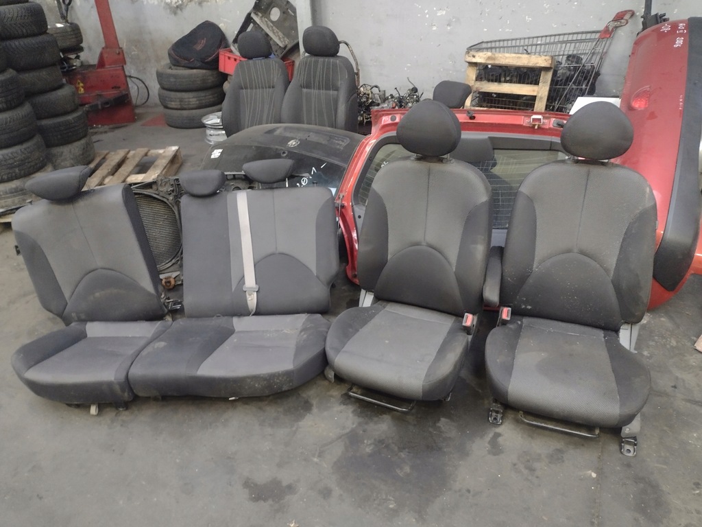 фото №1, Сиденья передние задние комплект kia rio ii hb 5d