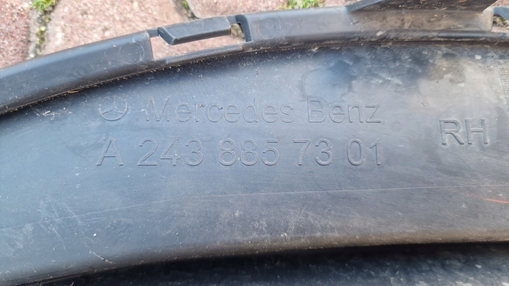 фото №6, Решітка бампера права правий перед mercedes eqa eqb h243 amg a2438803601