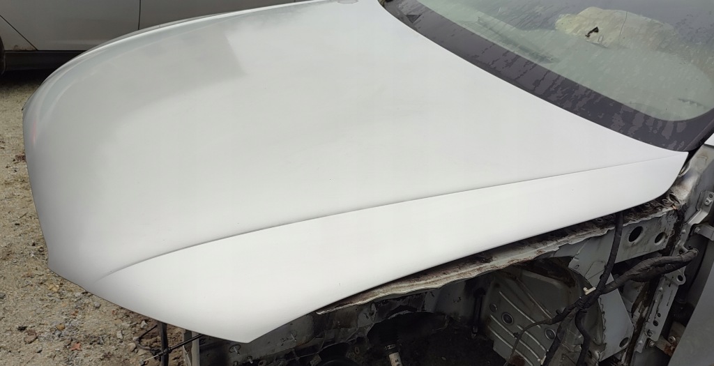 Audi a4 b8 08r капот крышка двигателя лак lx7w 08-11r хорошее состояние в Украине