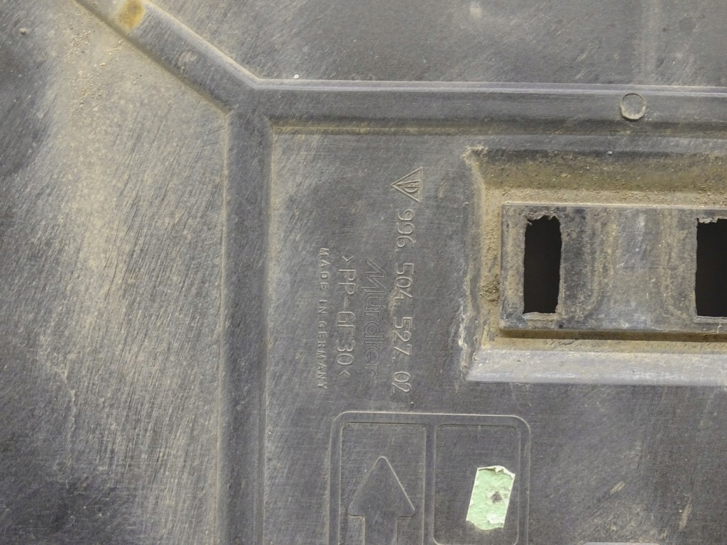 Плита защита dół нижняя двигателя porsche boxster 986 2.7 996504527 в Украине