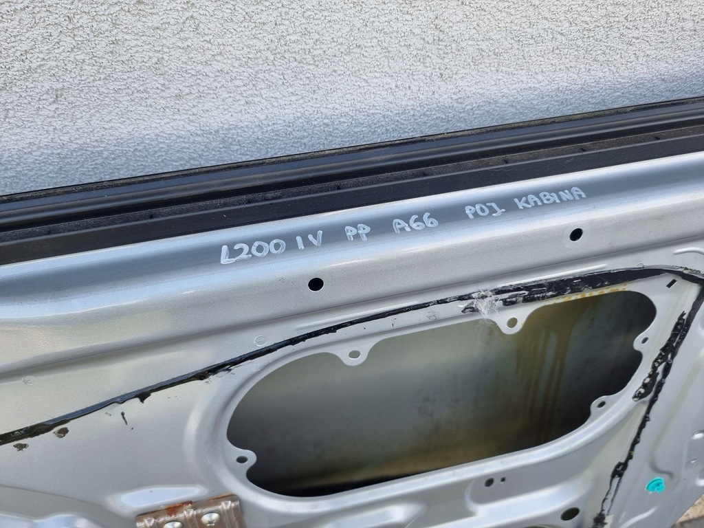 фото №7, Mitsubishi l200 4 iv 06-14 club cab двері праве передні правий перед a66