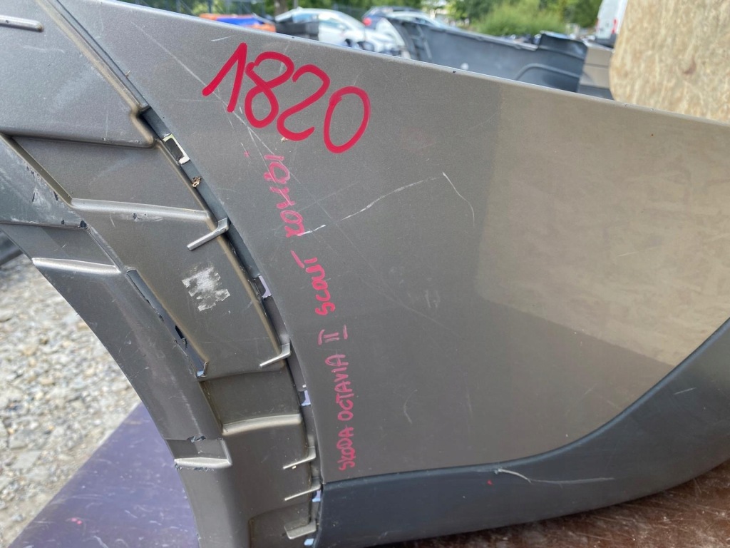 фото №12, Бампер задняя задний skoda octavia ii scout kombi 1z9