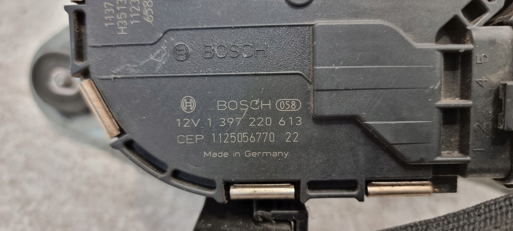 фото №8, Моторчик дворник правый peugeot 508 i