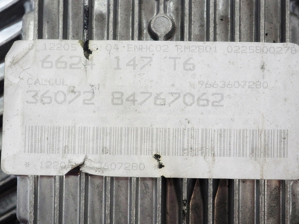 Vdo блок управления 5ws40313ct hw9655534080 sw9663607280 Киев