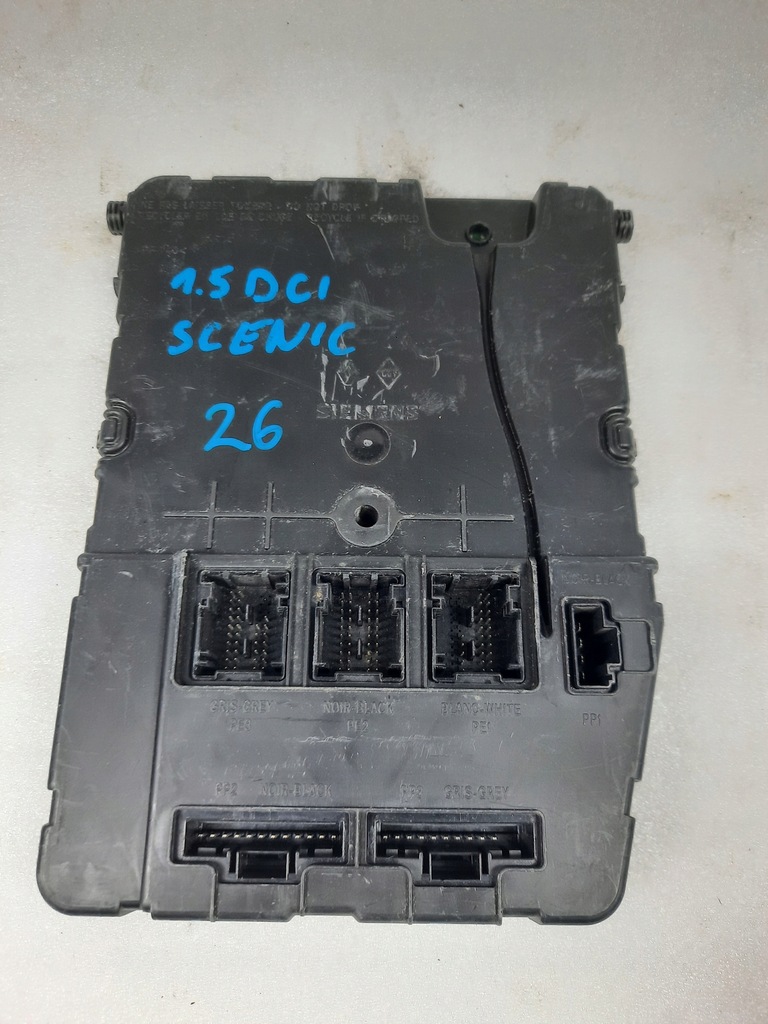 фото №1, Коробка модуль bsi renault megane ii scenic