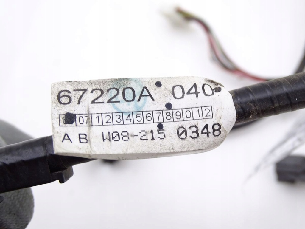 фото №6, Ford ranger iii mazda bt-50 06-11 жгут дверь левый задняя